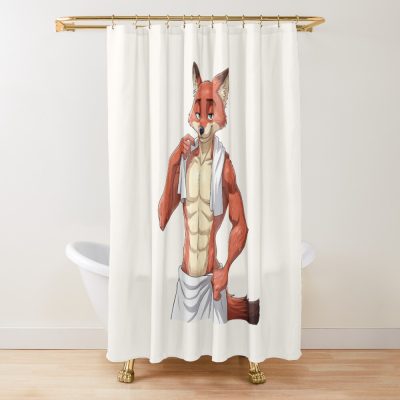 Zootopia Fox Zootropolis Movie Furry Shower Curtain