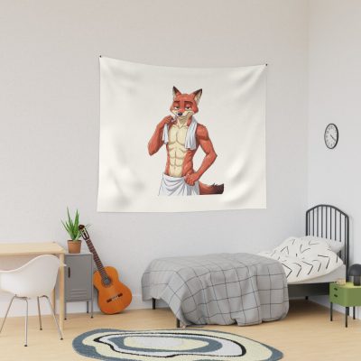 Zootopia Nick Wilde Fox Furry Character Tapestry